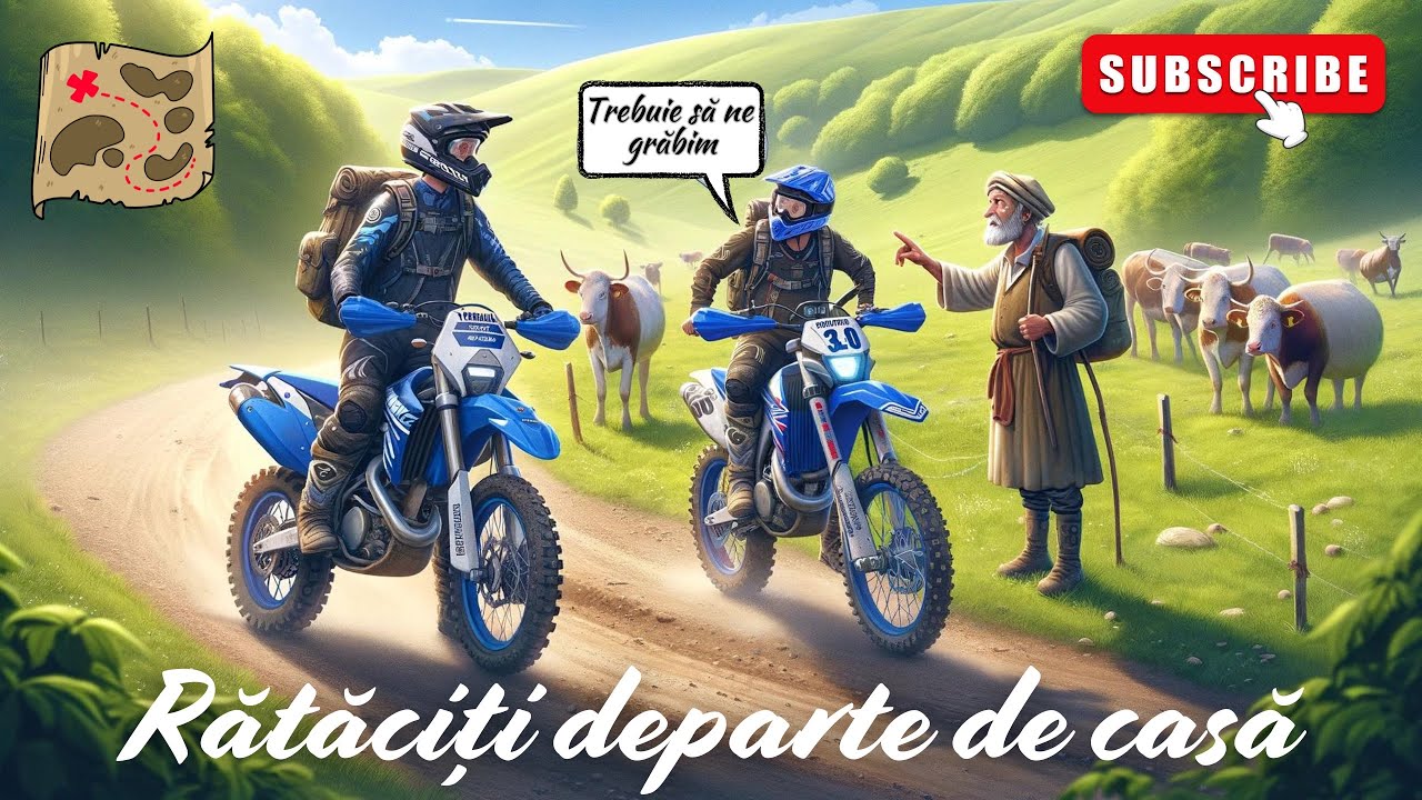 Pierduți și cu pană - descoperind peisaje minunate departe de casă • Enduro Vlog #166 - Partea II