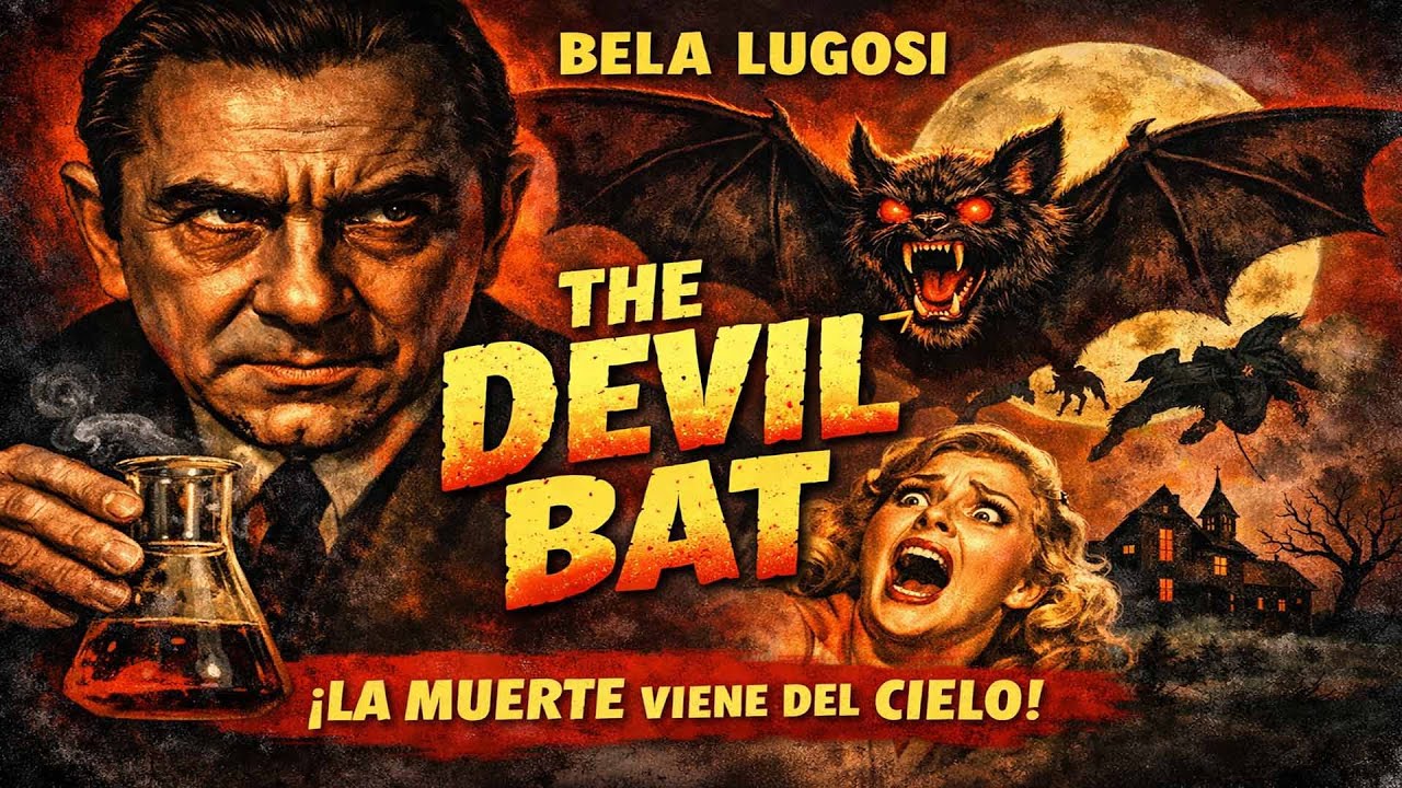 The Devil Bat(1940) ¡Una loca película de terror de Bela Lugosi!