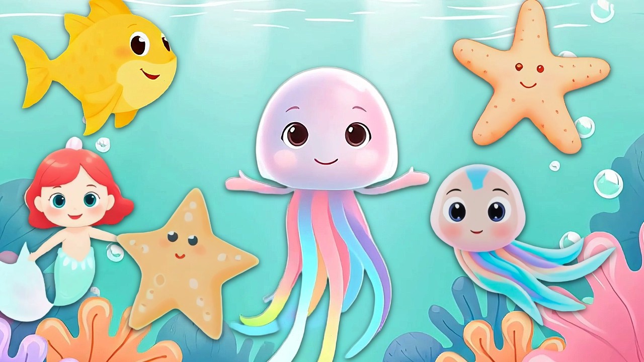 Calm Fish & Sea Friends for Babies 🐠 | Soft Baby Music (30 Minutes)