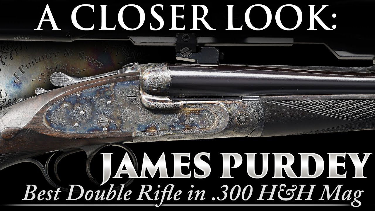 A Closer Look: James Purdey Best Double Rifle in .300 H&H Mag