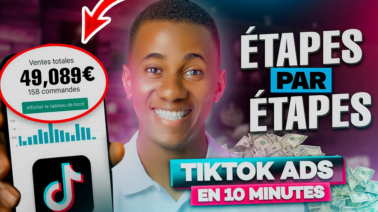 Comment Lancer Des Publicites Sur TikTok Ads De A a Z Avec Votre Telephone [ Methode Debutant ]