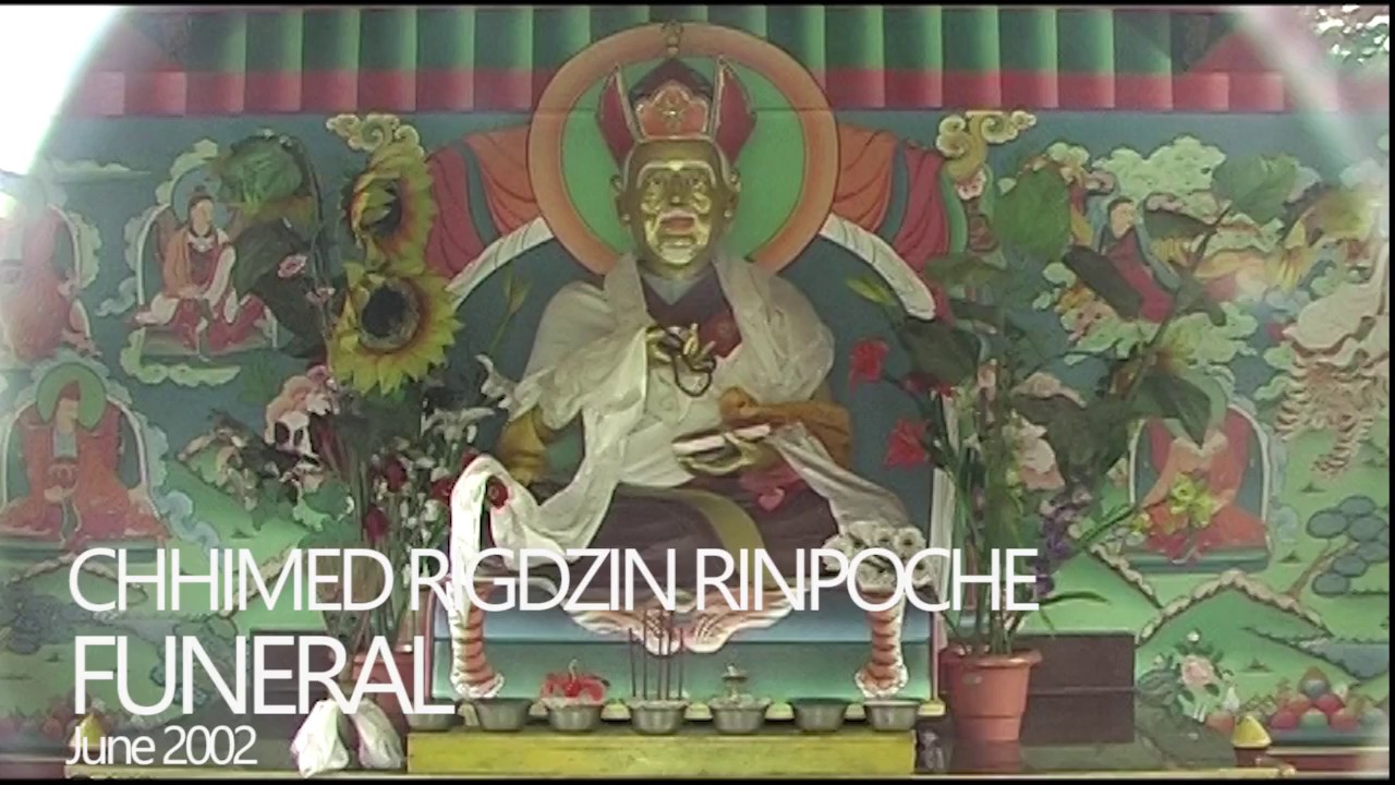 Chhimed Rigdzin Rinpoche Cremation PART I