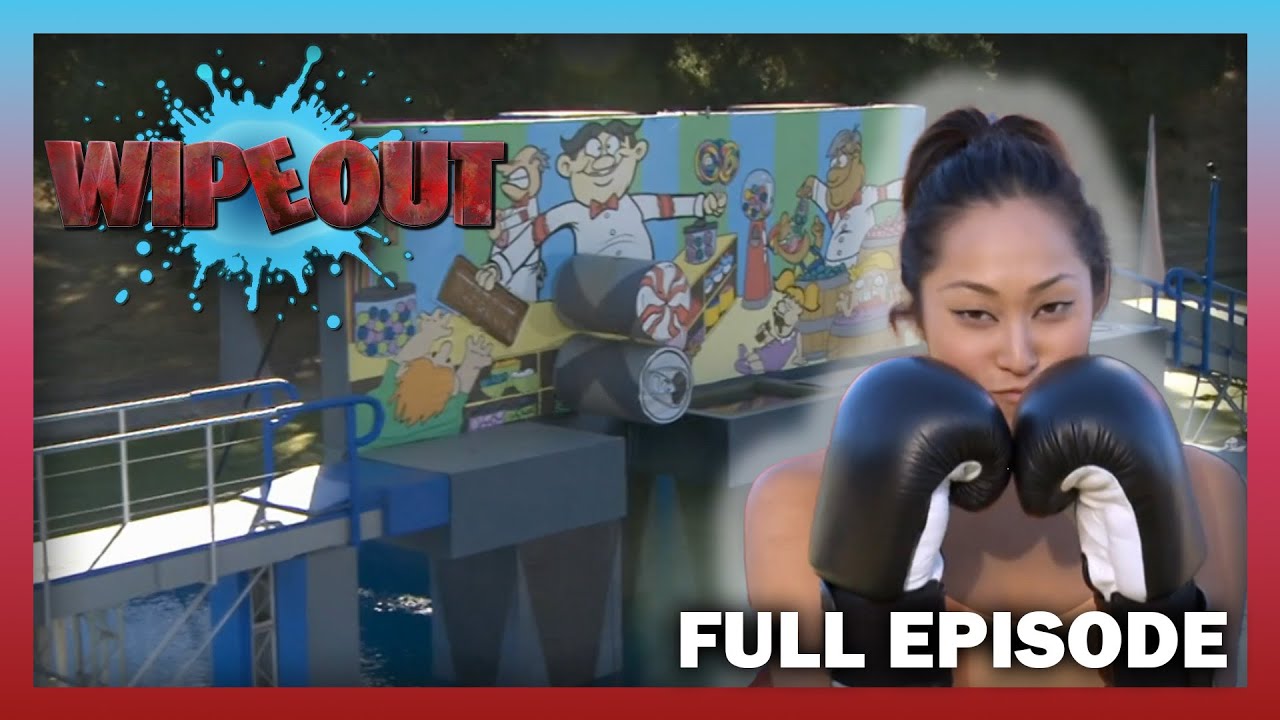 Kickboxing Instructor Is A Fighter On The Course | Full Episode | Wipeout USA | S6 E6