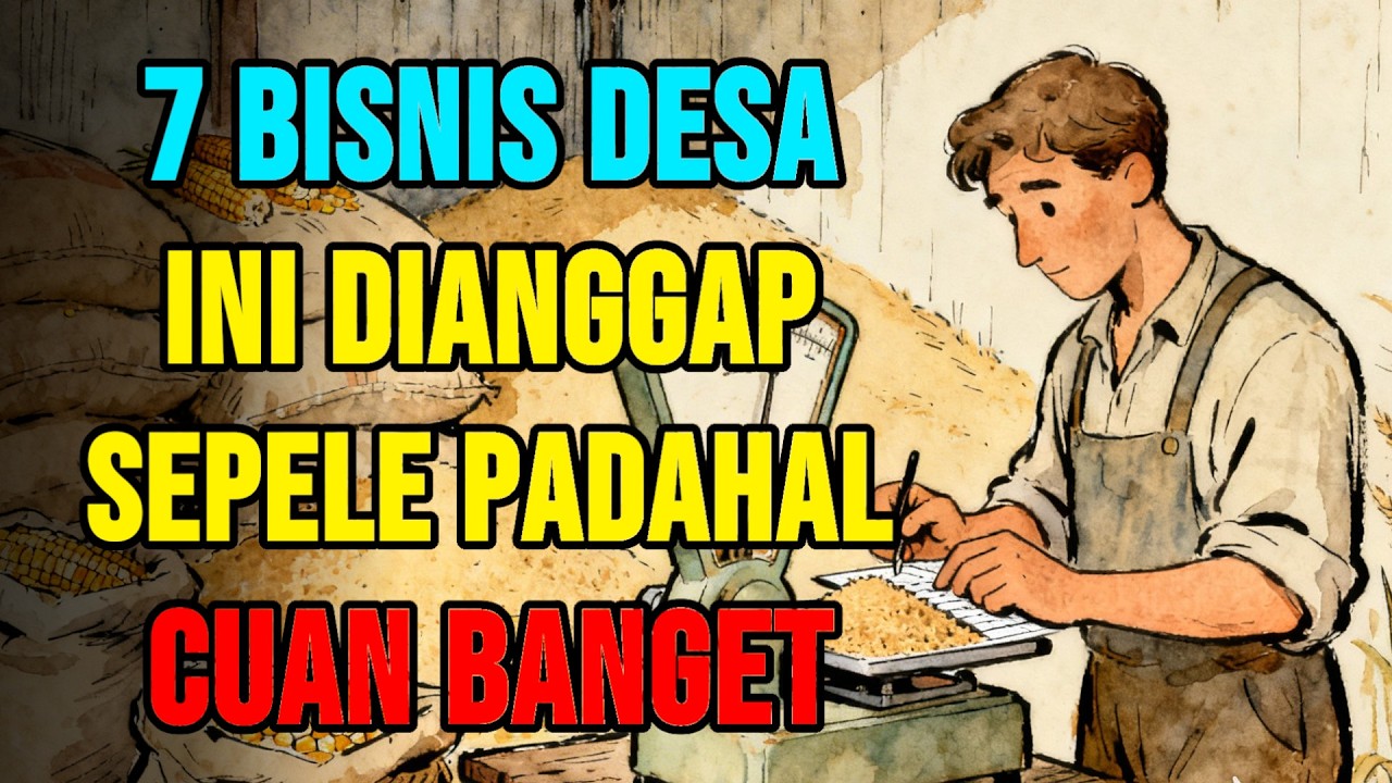 7 Bisnis di Desa Ini Dianggap Sepele, Padahal Cuan Terus Tiap Bulan