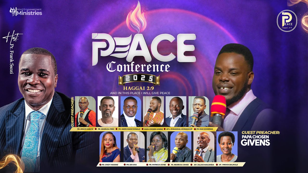 Peace Conference 2025 Day4 | PAPA CHOSEN GIVENS | 03 .12.2025