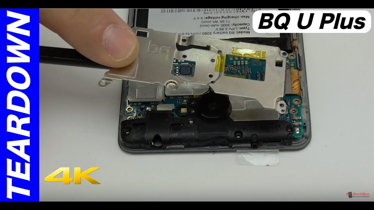 BQ U Plus Desassembly