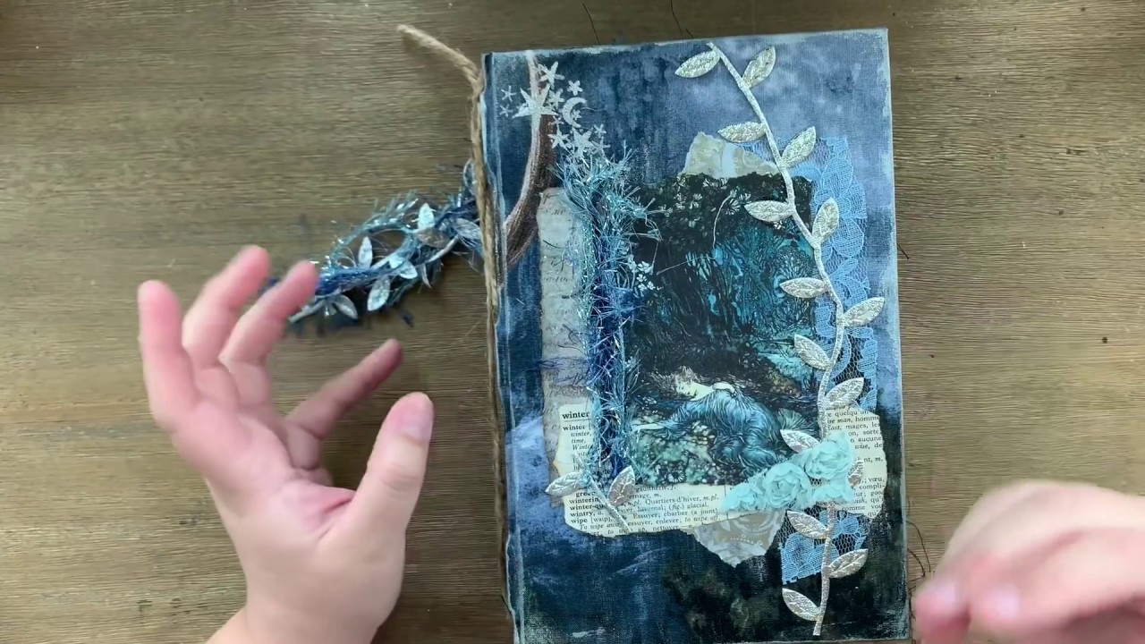 Junk Journal Winter Grimoire