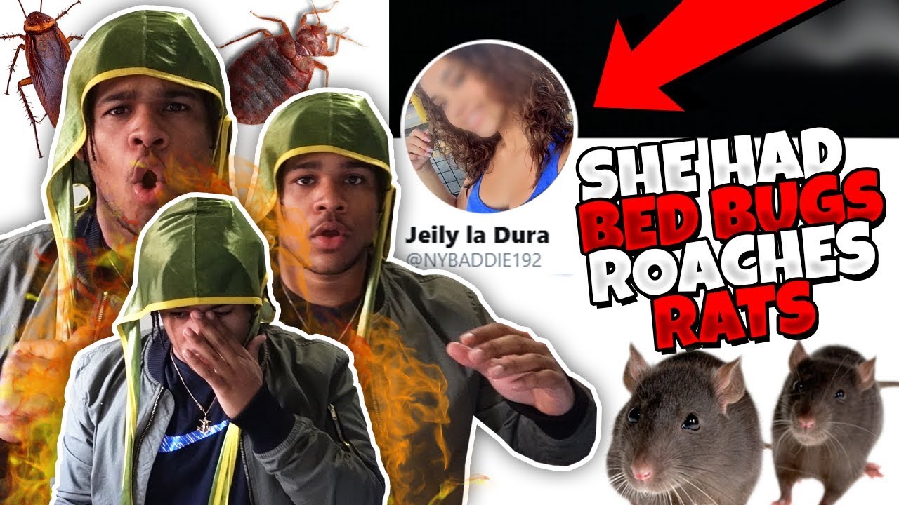 I went to her house... she had BEDBUGS, RATS & ROACHES! OH NAAA!! ( STORYTIME )