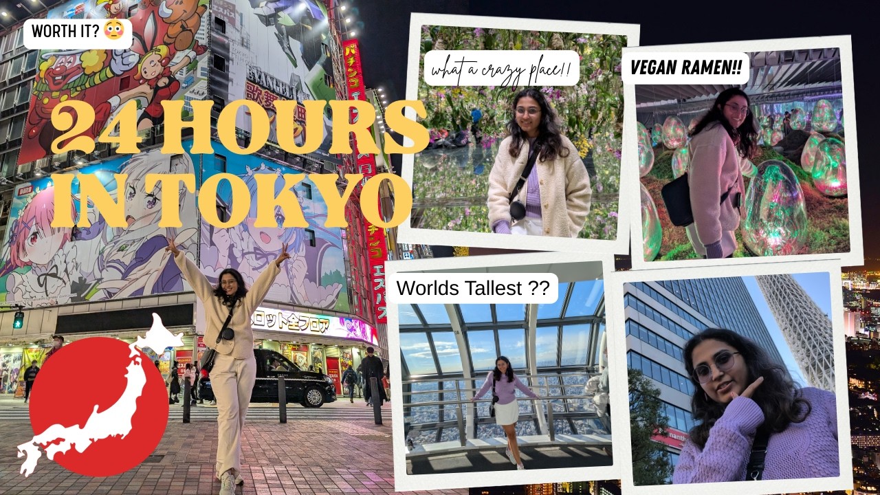 A day in tokyo 🇯🇵 | Skytree, teamLab Planets & Shinjuku | Worth It?