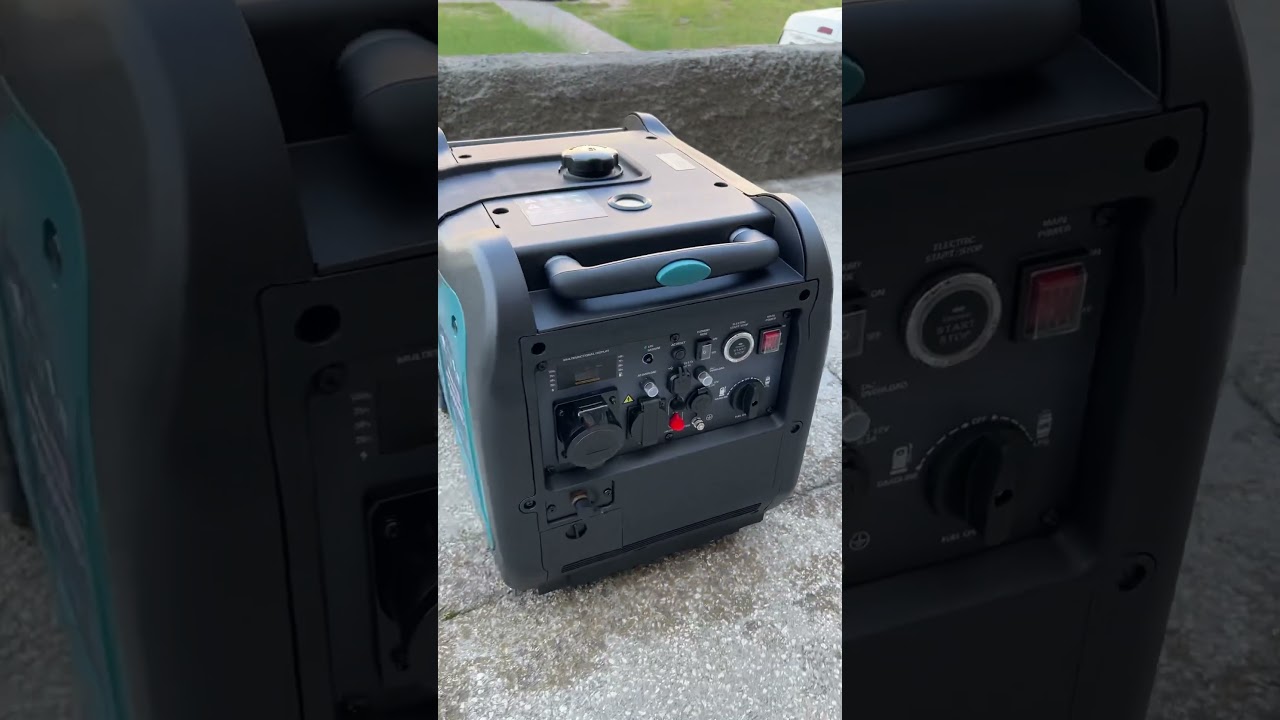 Огляд після першого запуска генератора інверторного K&ouml;nner KS 5500IEGS