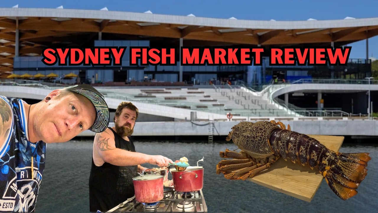 Sydney’s NEW $800M Fish Market 🇦🇺 | 2-Foot Prawn Sandwich + Crayfish From Home