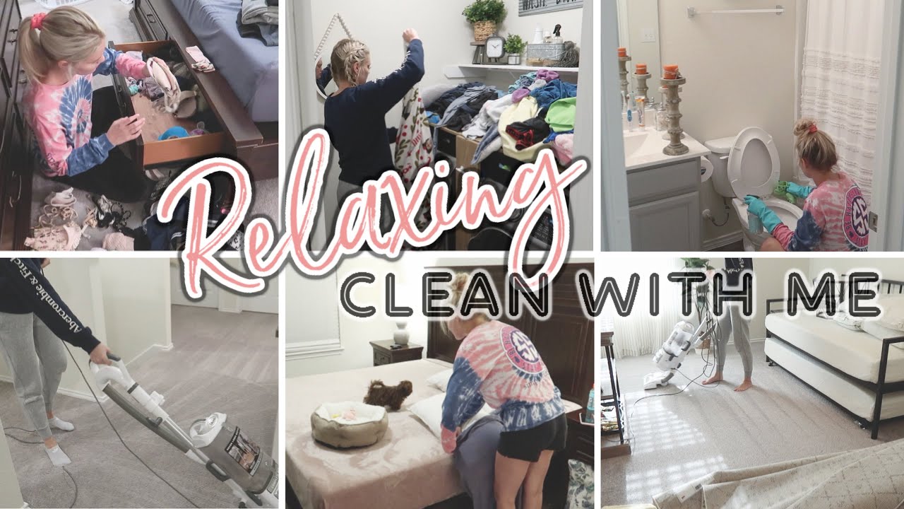 2020 RELAXING CLEAN WITH ME//CLEANING MOTIVATION//SIMPLY KAYLE