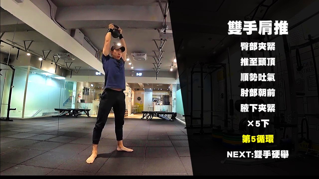 7分鐘壺鈴燃脂循環 Beginner Level_1