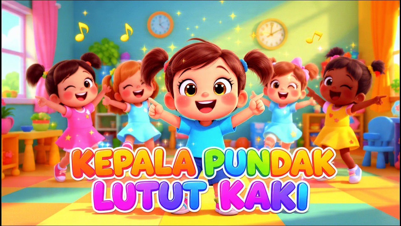 Kepala pundak lutut kaki - Lagu Anak Indonesia #laguanak #laguanakviral #laguanaktrending #laguviral