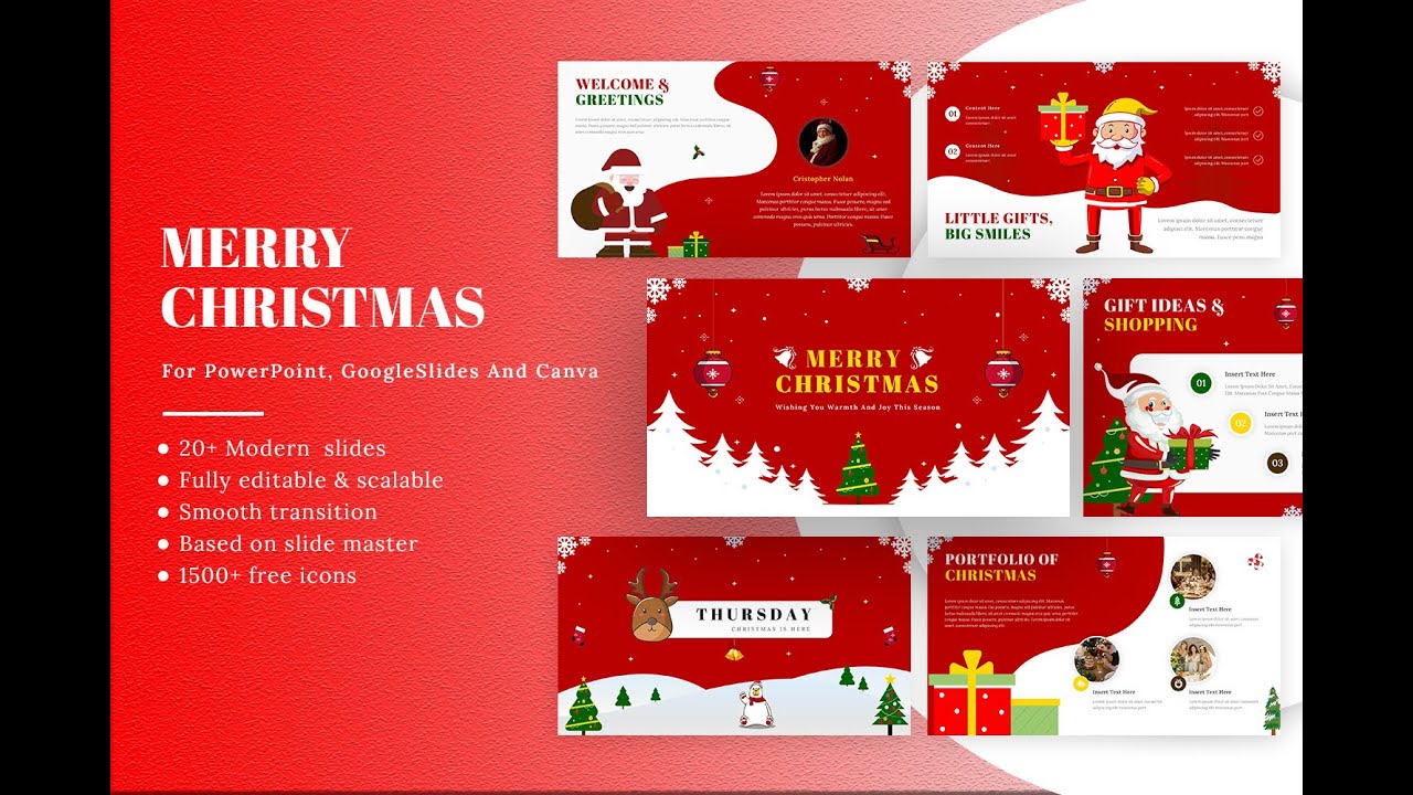 Christmas PowerPoint Presentation Template