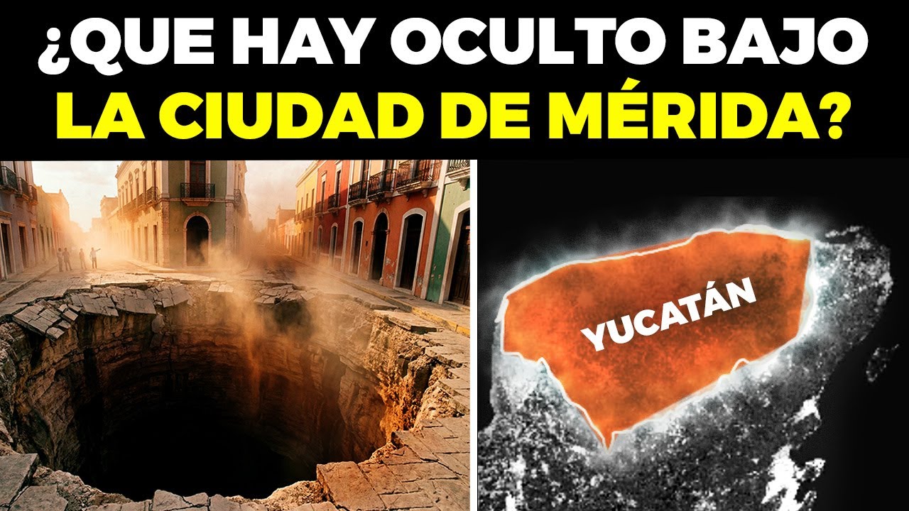 ¿Qué hay oculto bajo la ciudad de Mérida, Yucatán?