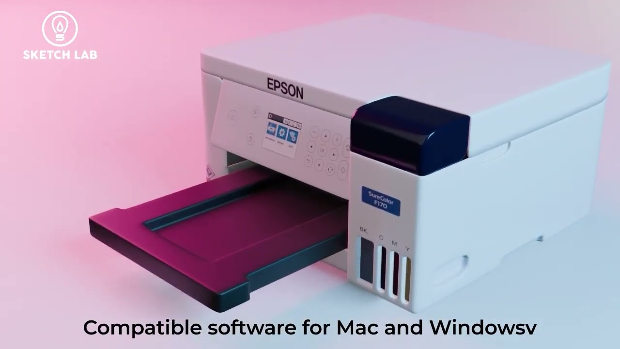 Epson surecolor F170 sublimation printer - The best sublimation printer