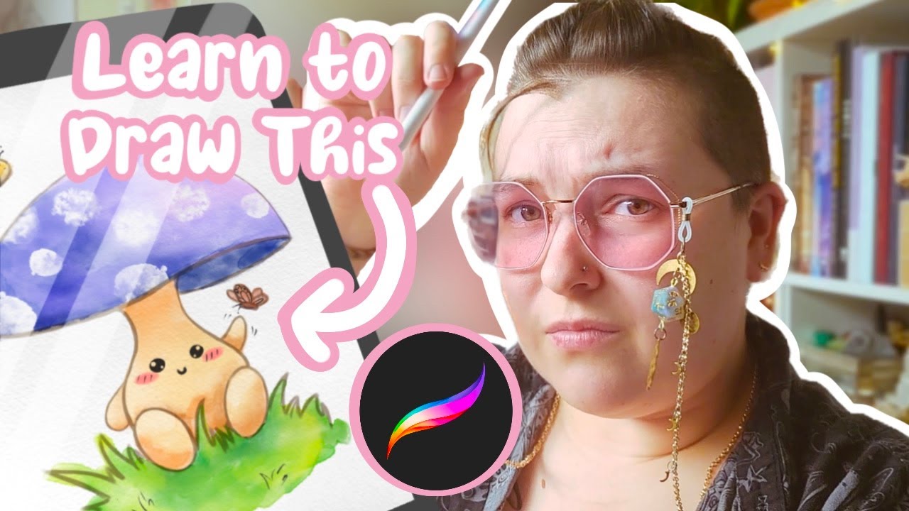 How To Draw Your Own Adorable Mushling | Step-By-Step Tutorial