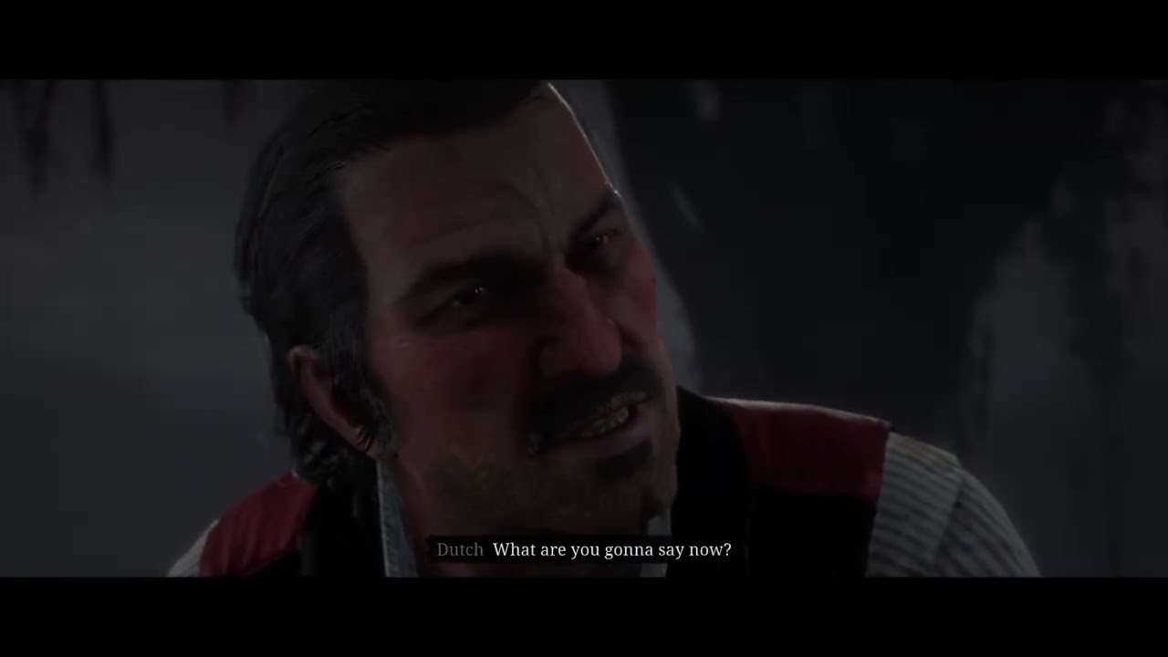 Red Dead Redemption 2 PS5 - Dutch Kills Angelo Bronte Cutscene 