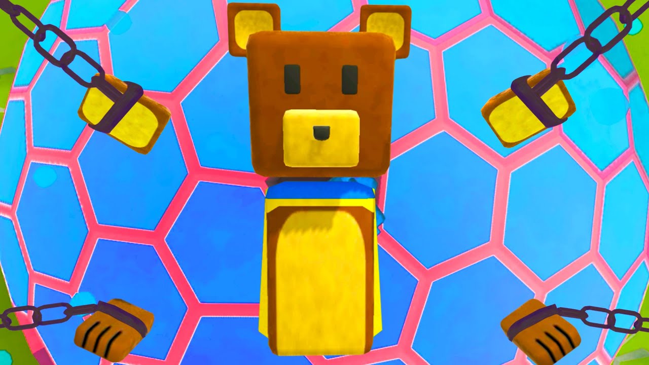 Супер Мишка Кид и Фиолетовый Медведь #76 Золотой Миша и Миссии Super Bear Adventure на пурумчата