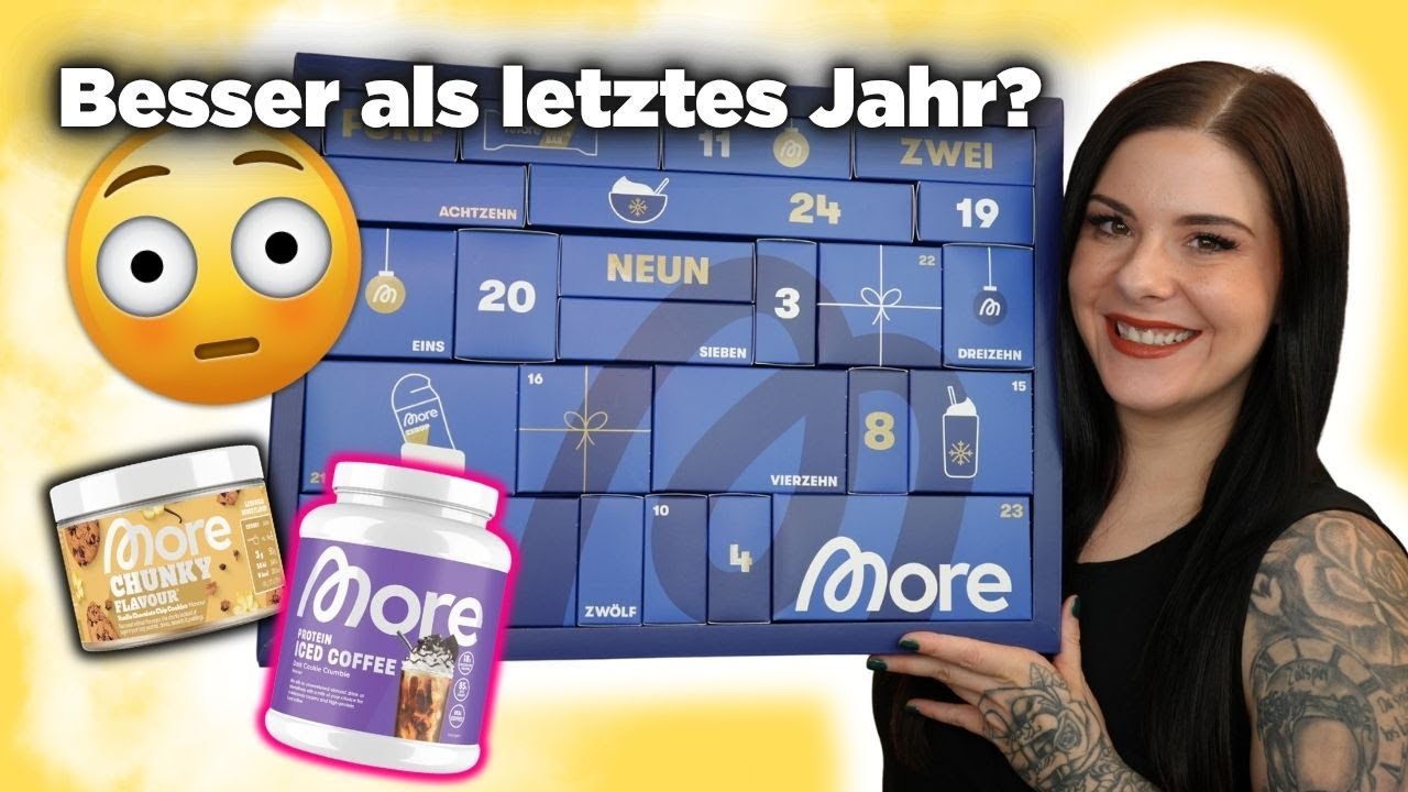 More Nutrition Adventskalender 2025 Inhalt & Unboxing