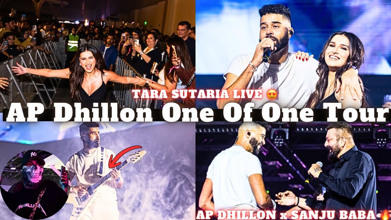 @APDHILLON One Of One Tour Mumbai 🇮🇳 | Sanjay Dutt & Tara Sutaria Surprise Entry | 