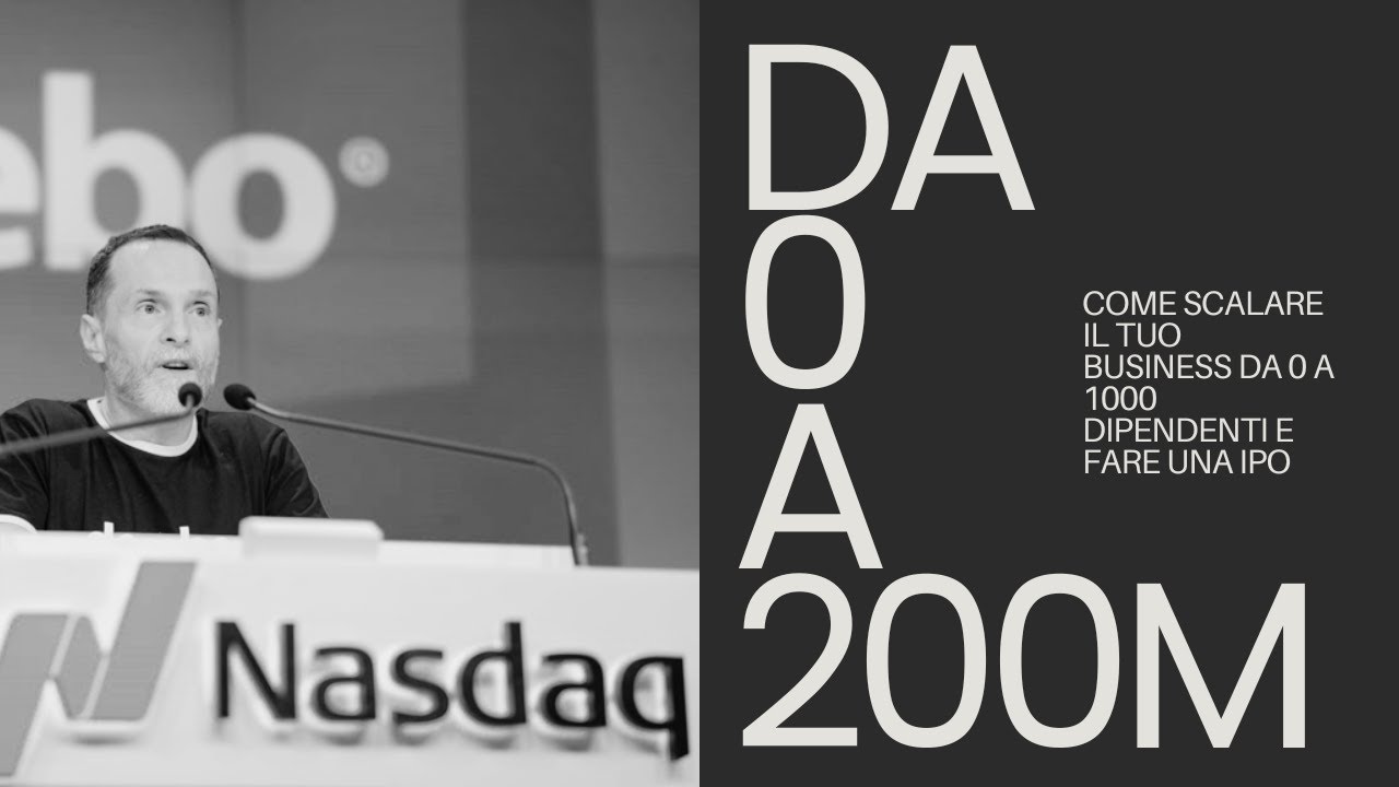 EP02 - L'Industria SAAS - Da 0 a 100 dipendenti + IPO - La metodologia
