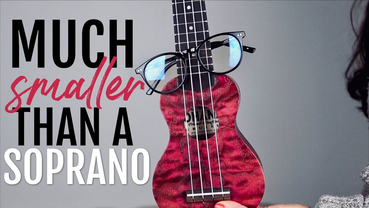 Smallest Ukulele I Have Ever Seen! Ohana Ukuleles O'Nina (SOPRANISSIMO)