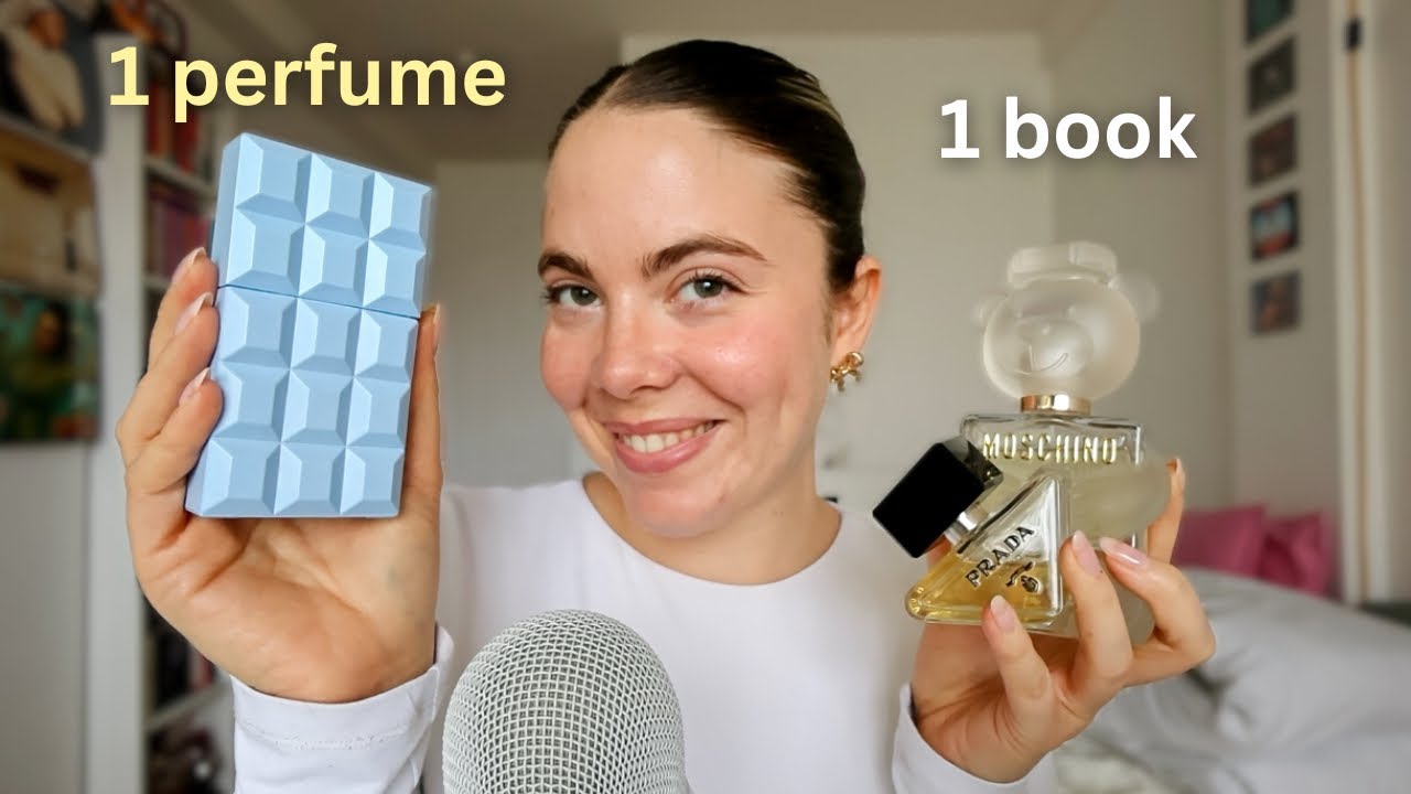 ASMR: моя коллекция парфюмерии 🌸✨ (подбираю книги к каждому аромату)