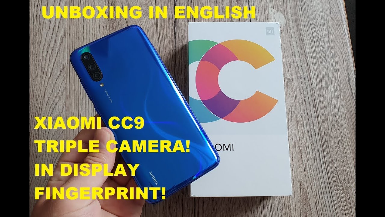 Xiaomi Mi CC9 &mdash; Распаковка и впечатления! Отличный выбор?! (На английском)