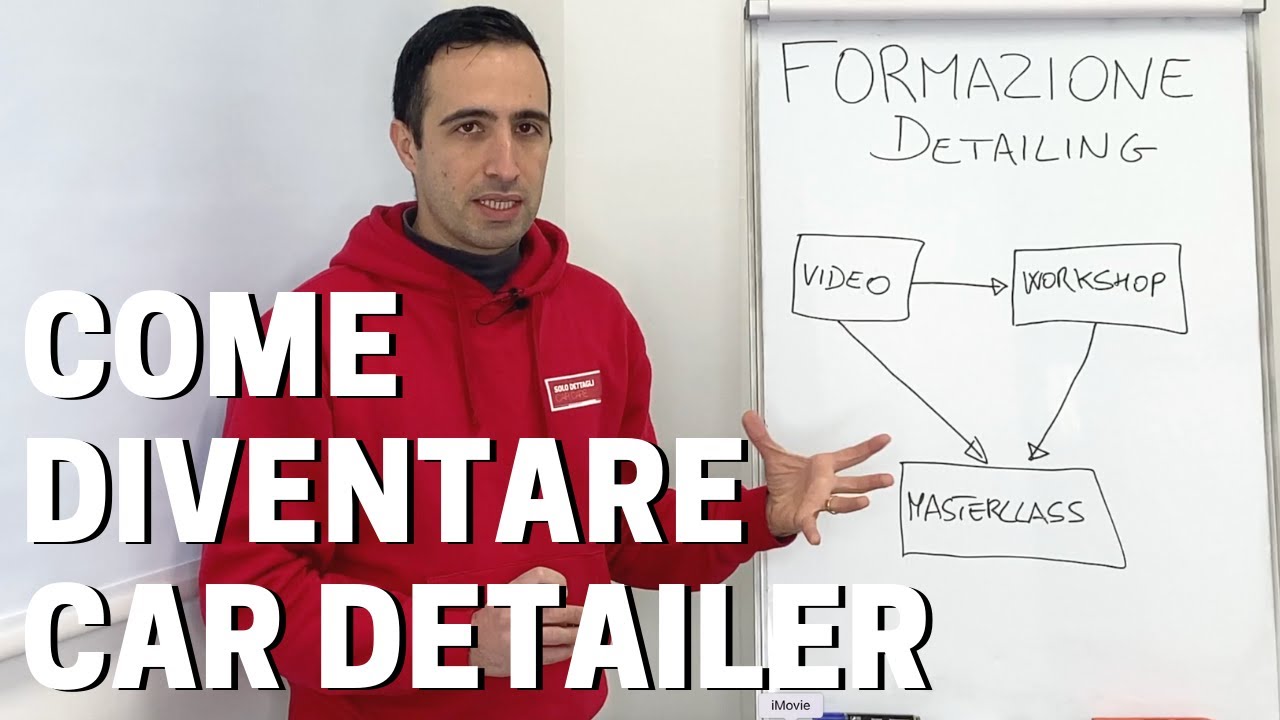 COME DIVENTARE CAR DETAILER - I tre step di formazione detailing