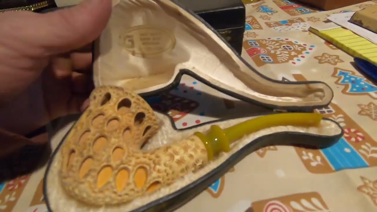 Meerschaum Pipes Hand Carved - Grumman Style