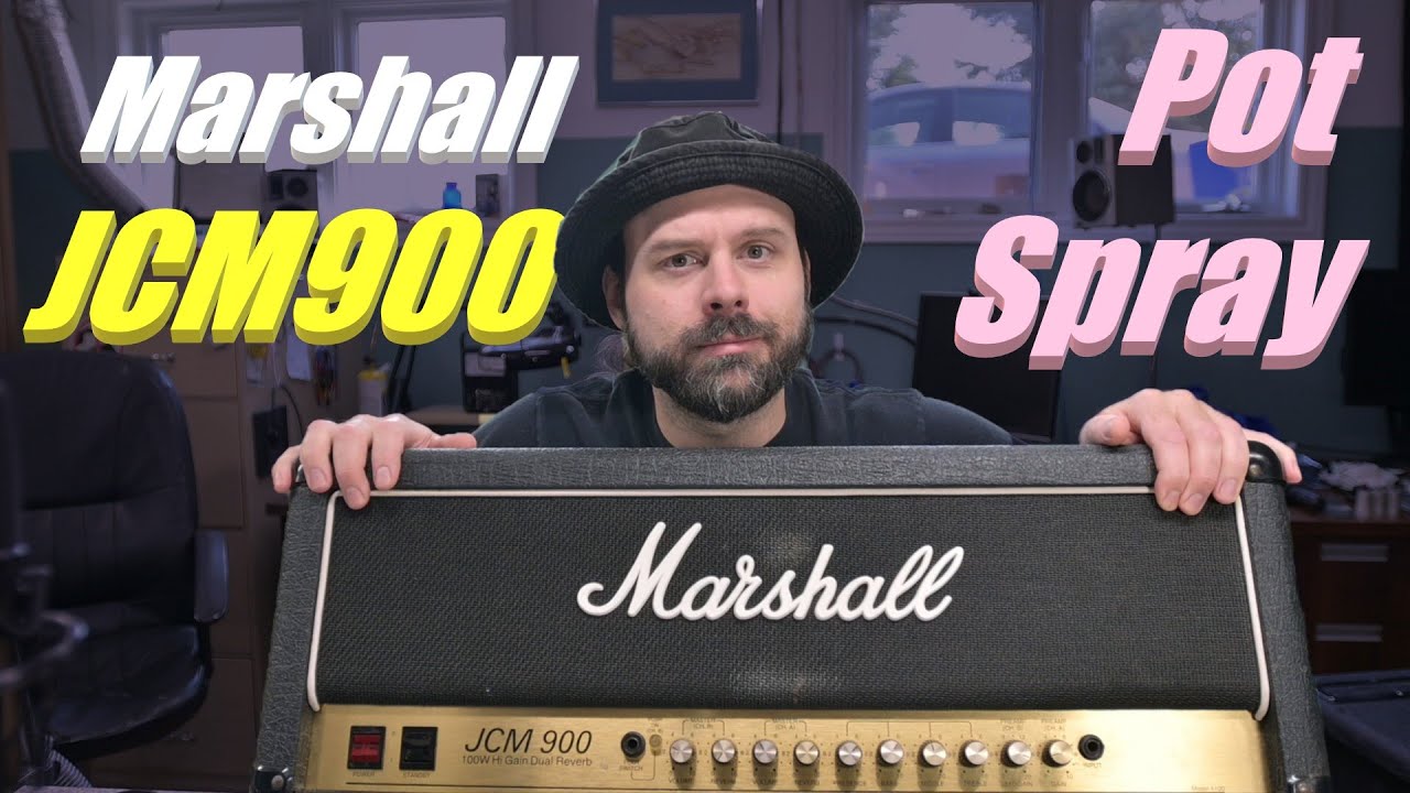 Чистка и регулировка потенциометра Marshall JCM900