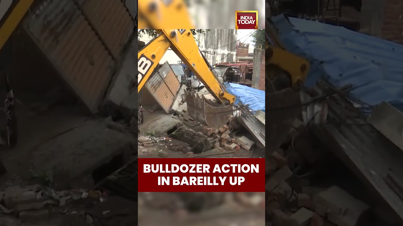 #Bareilly Authorities Demolish Property of #MaulanaMohsinRaza After September 26 #Protests | #shorts