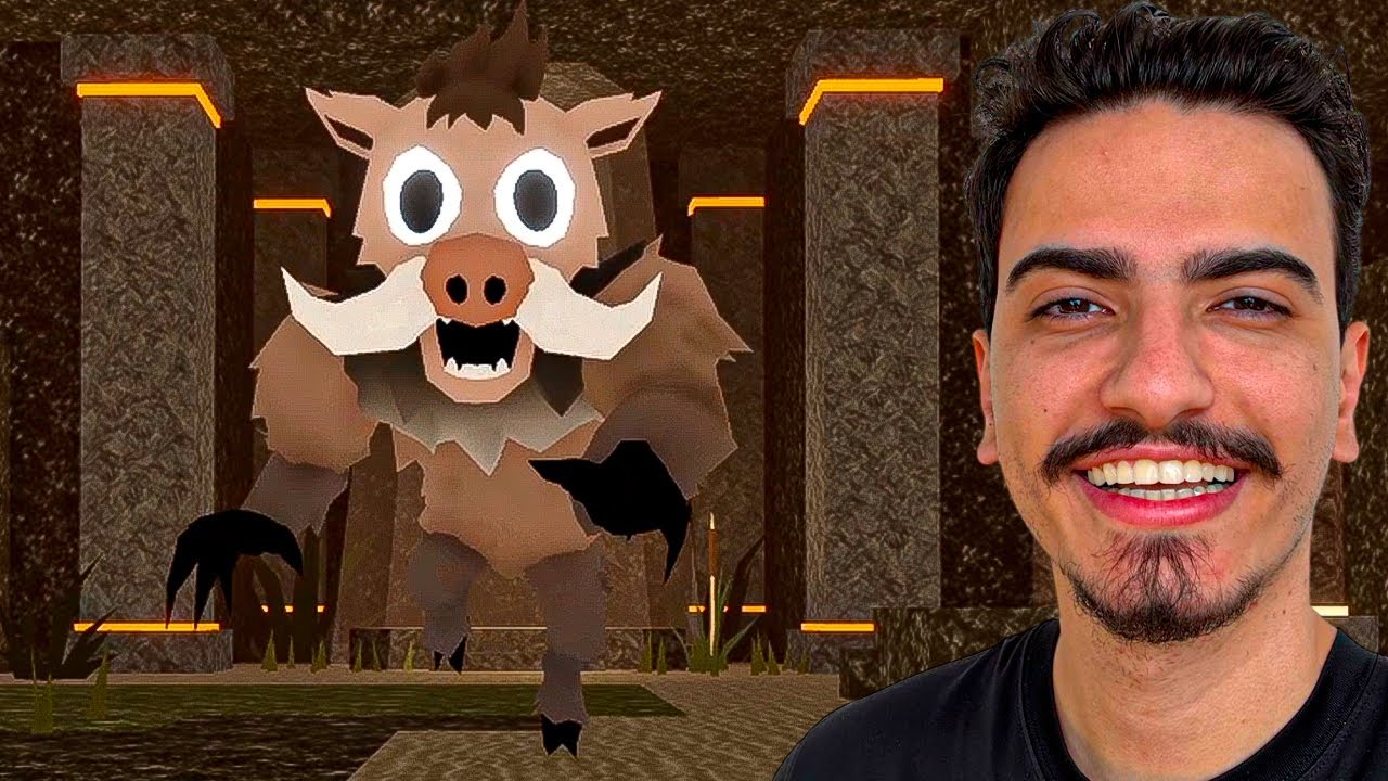 ENCONTREI UM JAVALI GIGANTE NO 99 NOITES NA FLORESTA 🐗🌲