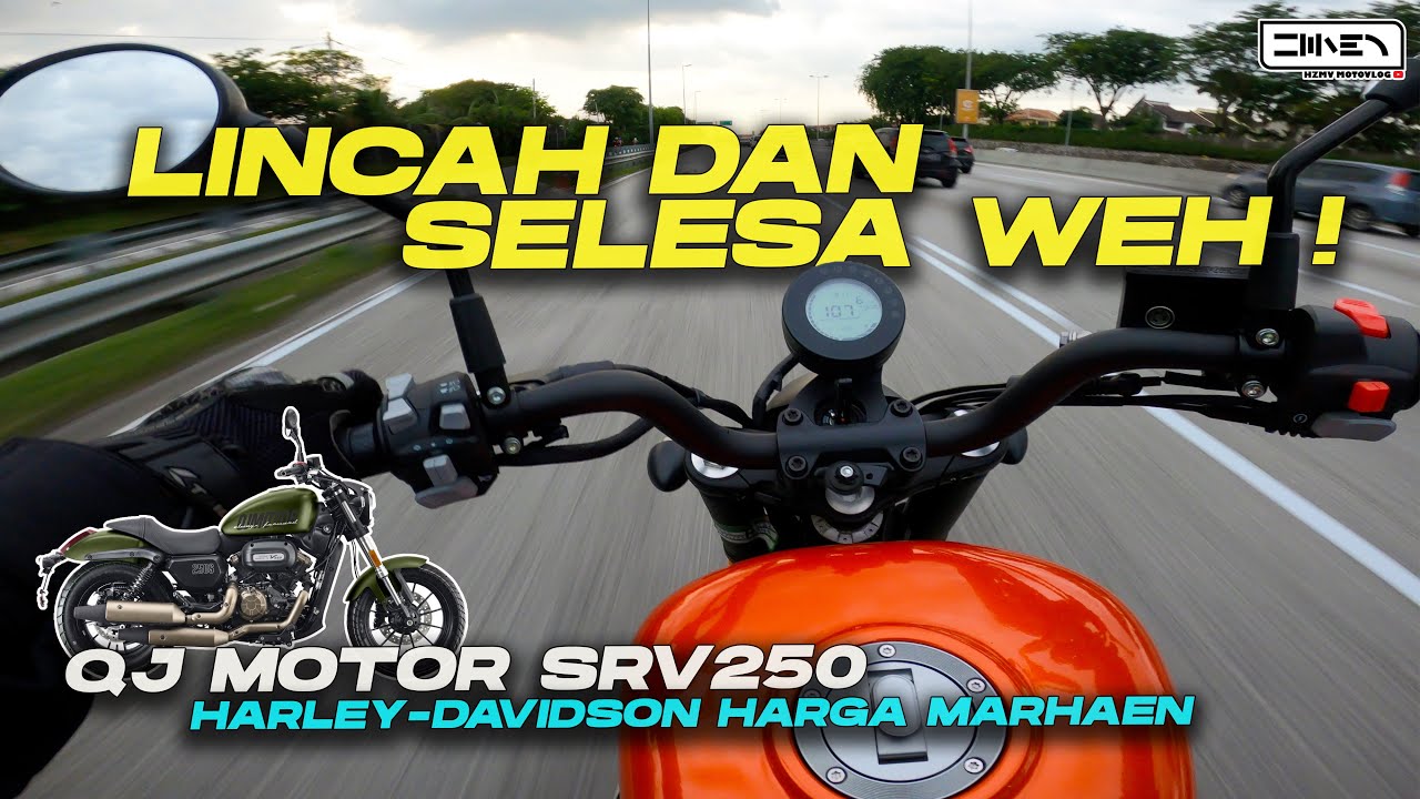 HARGA MURAH TAPI GAYA MAHAL ! QJ Motor SRV 250 S [4K]