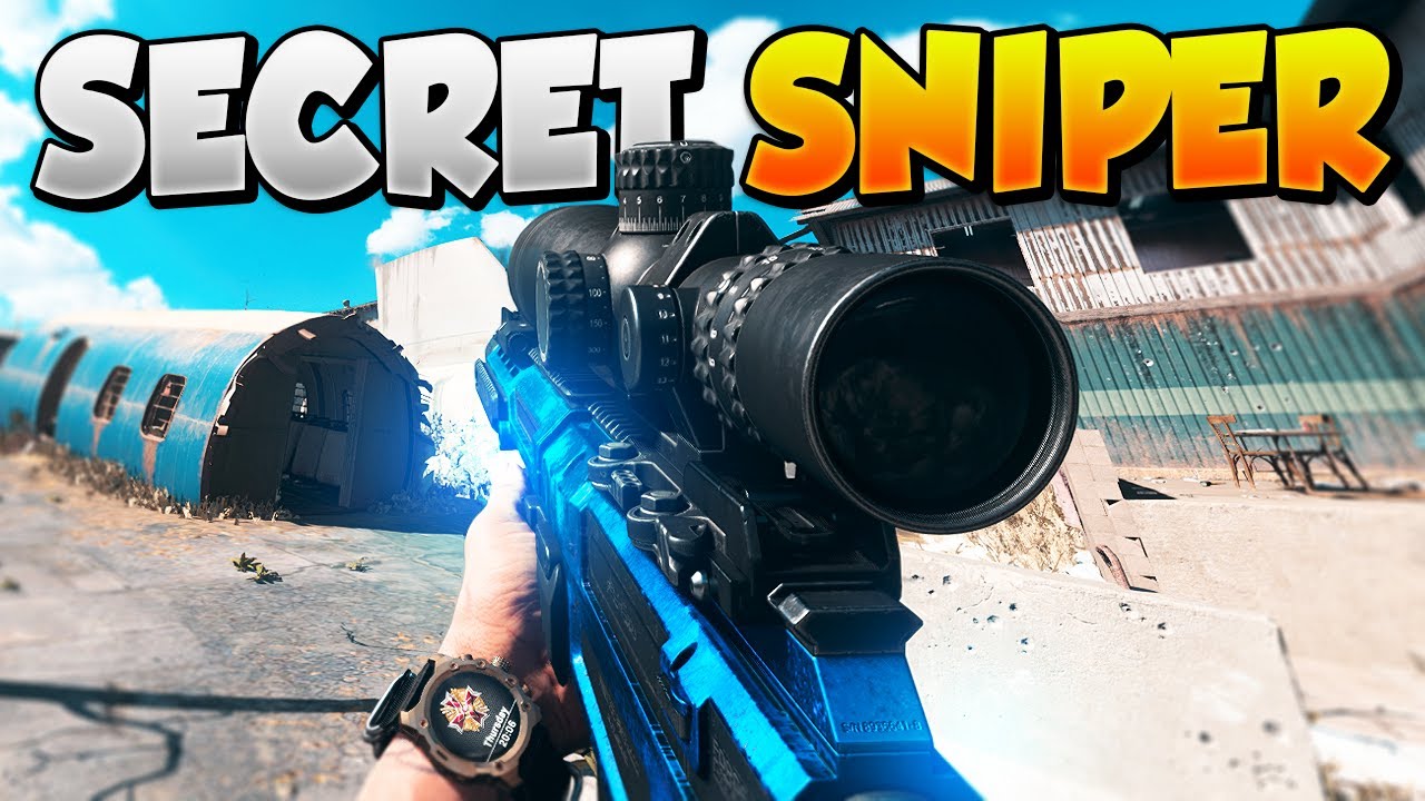 the NEW SECRET SNIPER in Warzone/Modern Warfare.. (Lonely Lagoon)