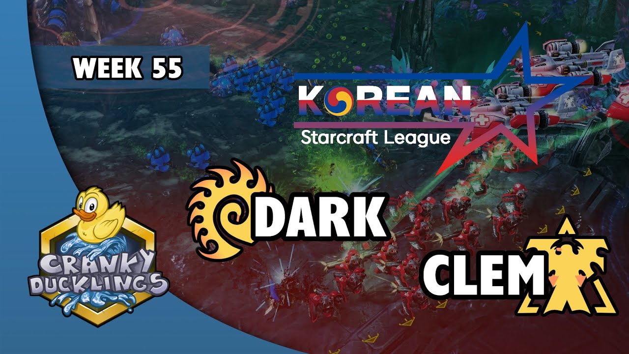 Dark vs Clem - ZvT | Korean StarCraft League: Week 55 | Open StarCraft 2 Tournament