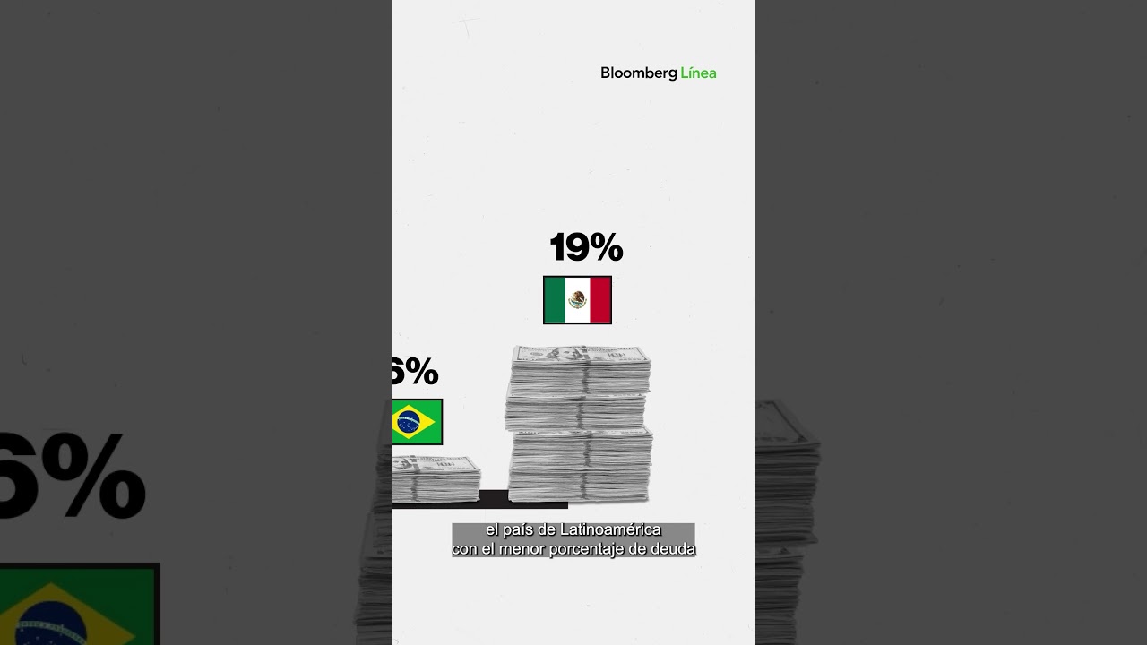 &iquest;Cu&aacute;l es el pa&iacute;s con el mayor porcentaje de deuda en d&oacute;lares?