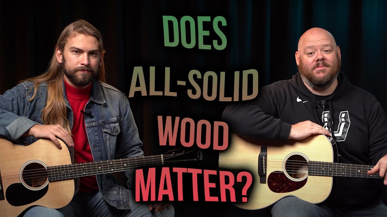 Does All Solid Wood Matter? | Martin 000-12e vs. 000-13e