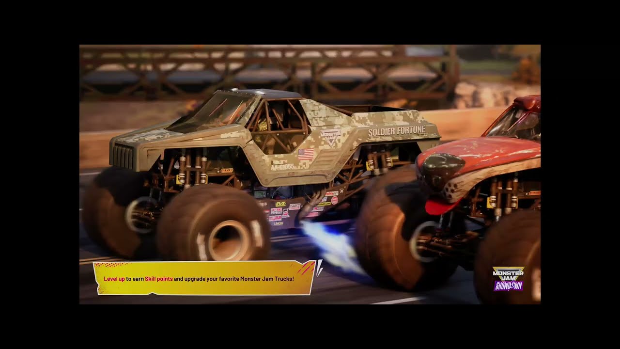 Monster Jam Showdown - Trying out the tutorial