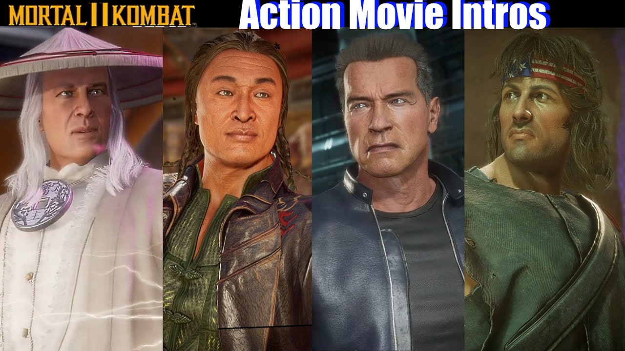 MK11 Movie Character Dialogues - Mortal Kombat 11 Intros