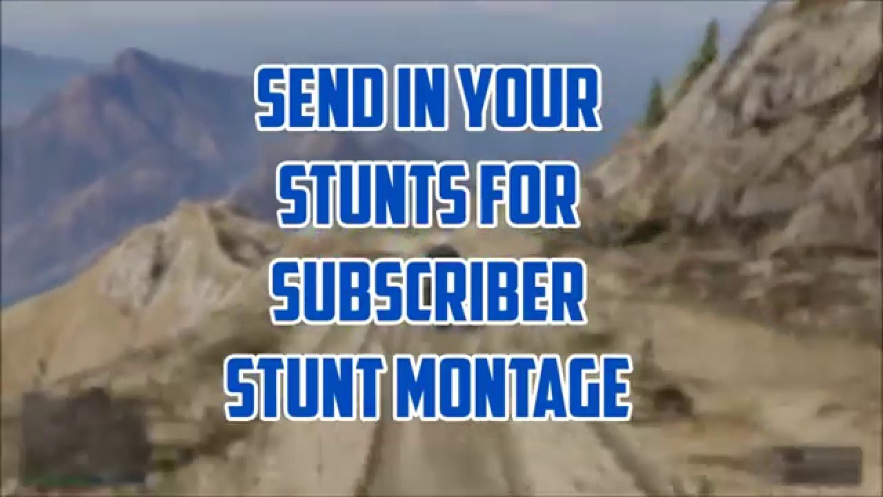 Send in your stunts for 200 subs special!
