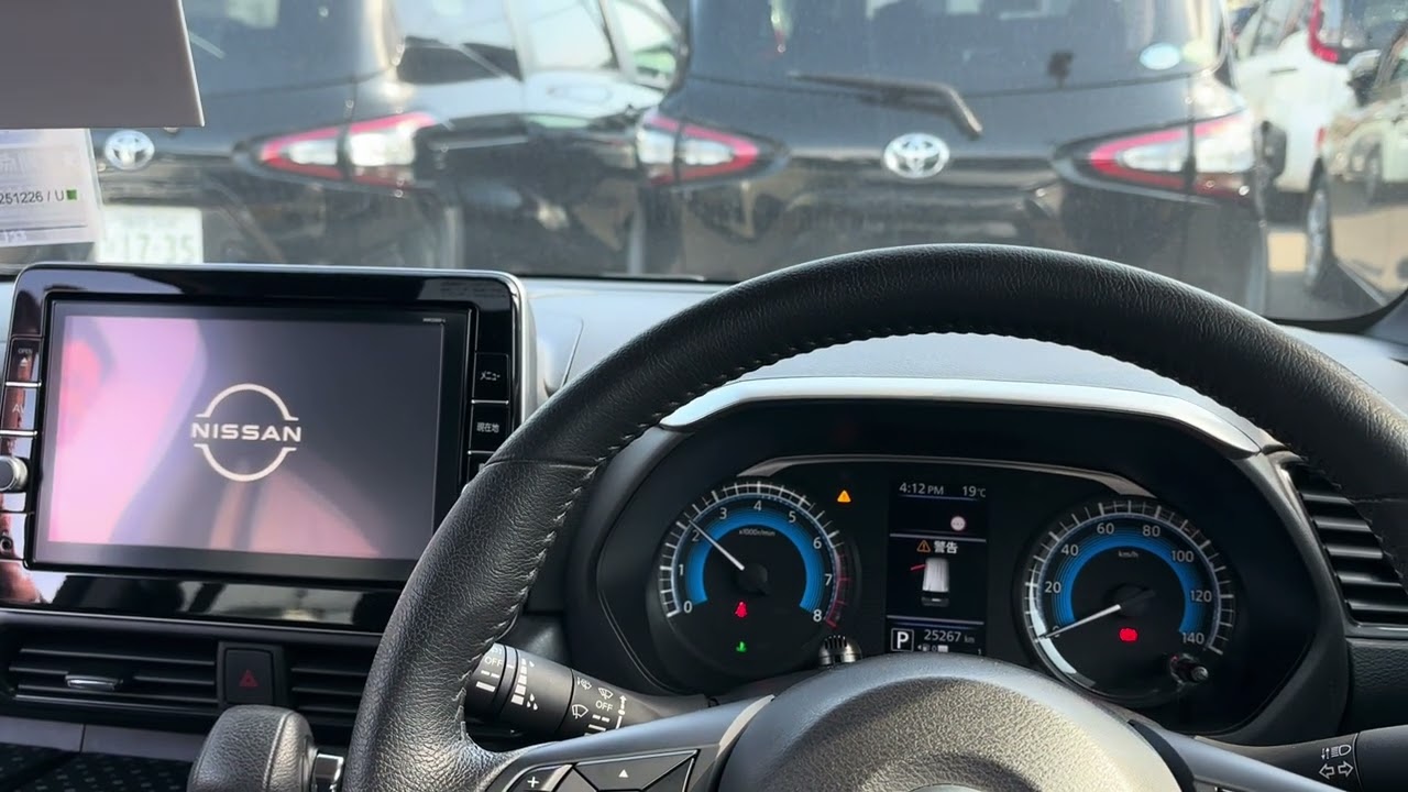 (エンジン始動)日産ルークスハイウェイスターGターボプロパイロットed (B45中期)