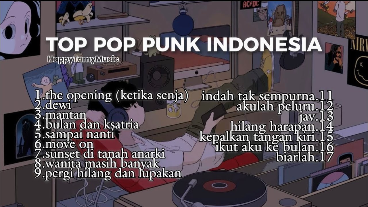 TOP TRENDING POP PUNK INDONESIA🎶🎧 || TANPA IKLAN | TEMAN PERJALANAN