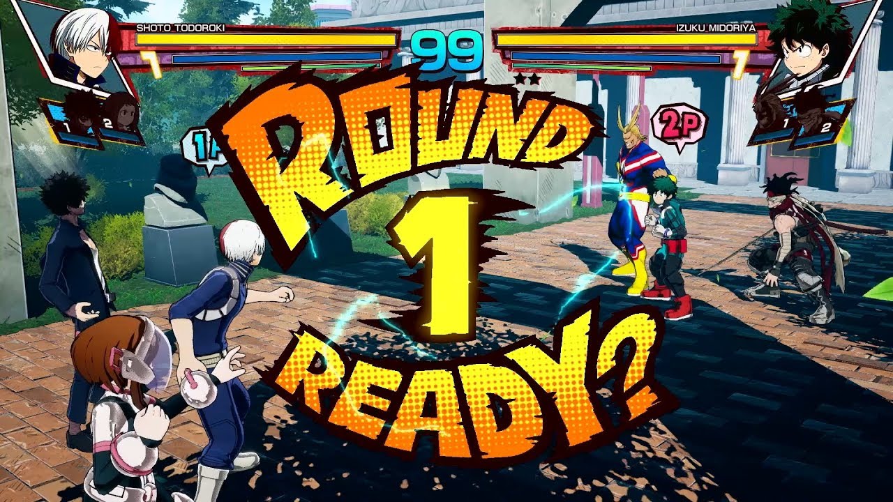 My Hero Academia: One's Justice - Deku vs Todoroki Full Match Gameplay (1080p)