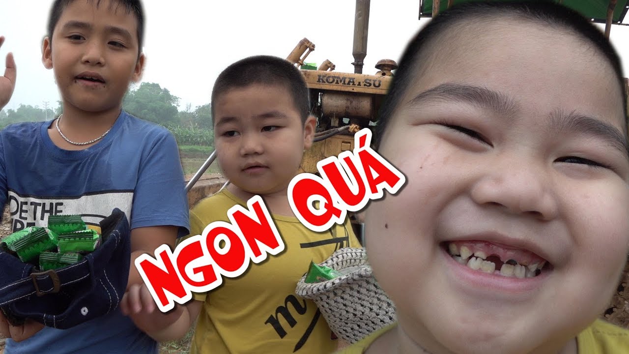 Bé DƯƠNG và CHUỘT lần đầu ăn bánh kem THÁI LAN❤Kênh Em bé