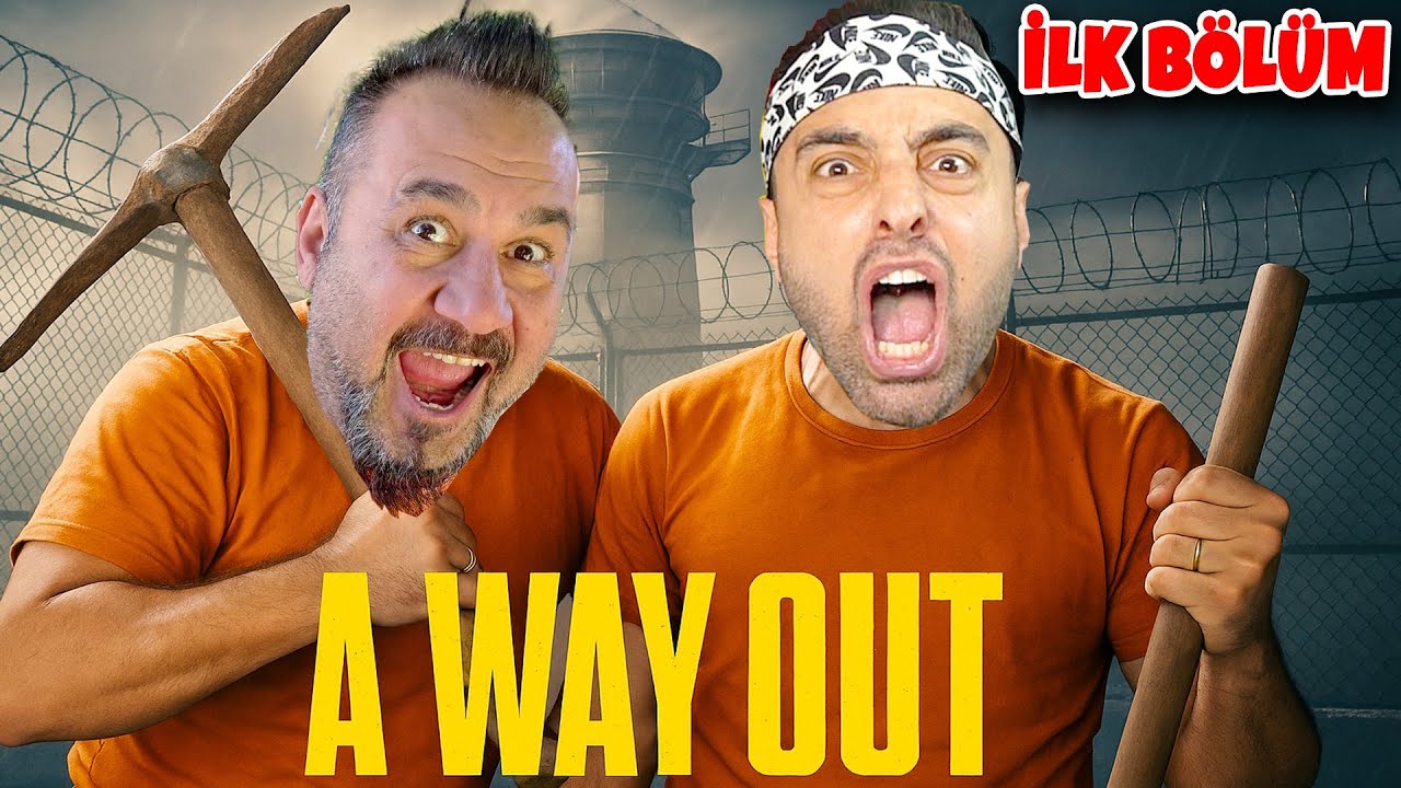 HAPİSHANEDEN KAÇIYORUZ! SESEGEL ve ÜMİDİ PS5 A WAY OUT 2025 1. BÖLÜM