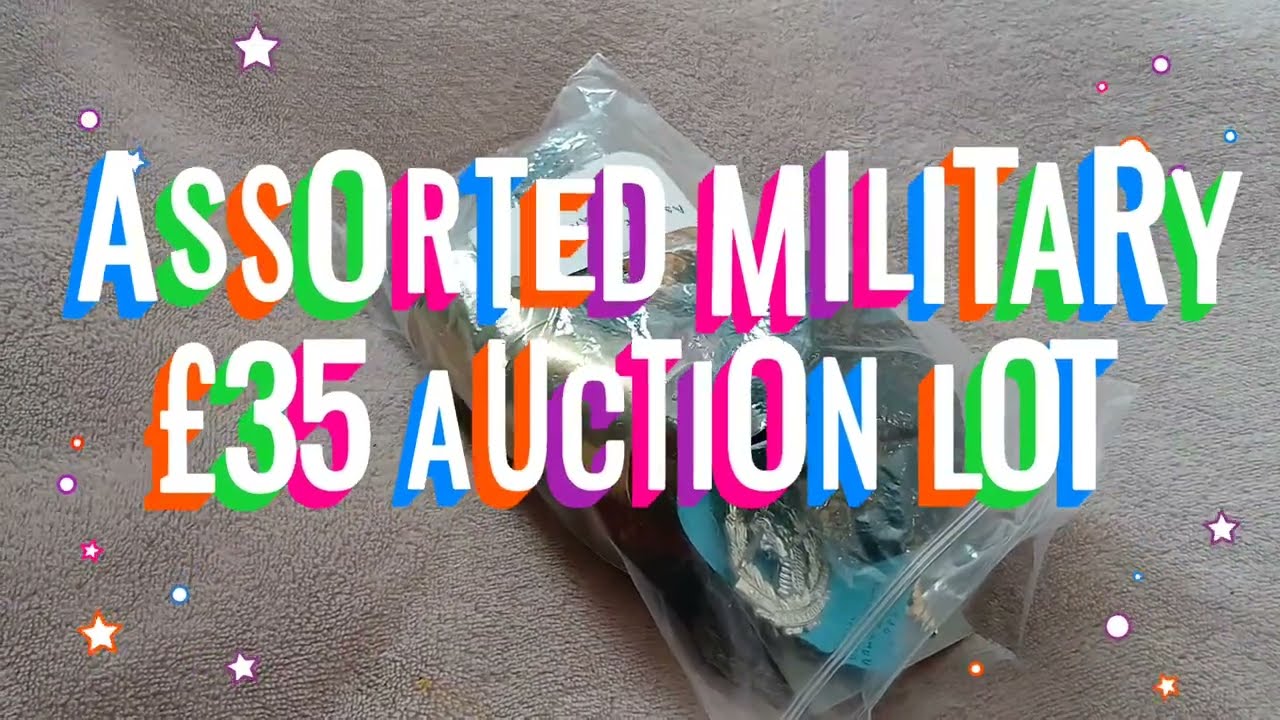 Assorted Military £35 Auction Lot #military #militarybadges #worldwar2 #worldwar1 