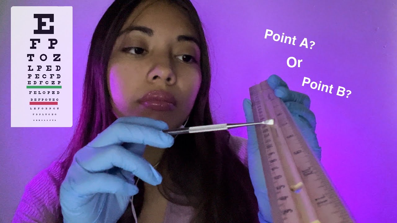 [ASMR] RELAXING Cranial Nerve Exam ROLEPLAY